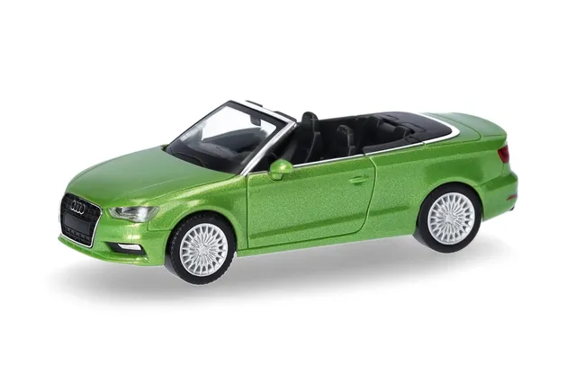 herpa-audi-a3-cabriolet-modellauto-1-87-javagr-n-kunststoff image 1