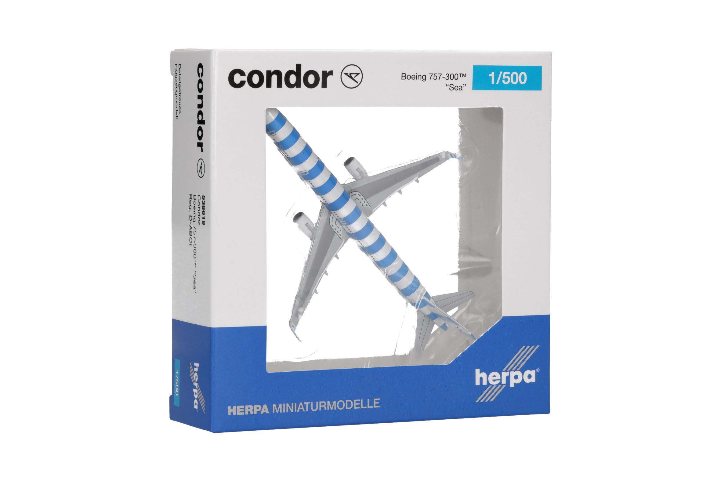 herpa-wings-condor-boeing-757-300-sea-flugzeugmodell-1-500 image 5