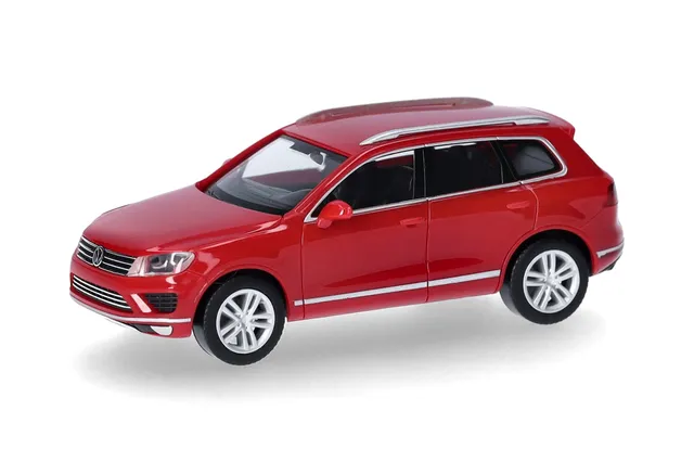 herpa-vw-touareg-modellauto-1-87-tornadorot-h0-sammler image 1