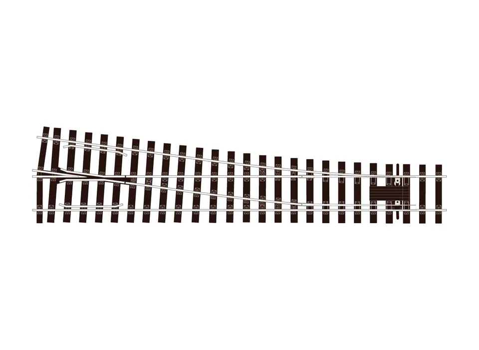 peco-sle791bh-streamline-spur-0-weiche-rechts-elektrisch image 1
