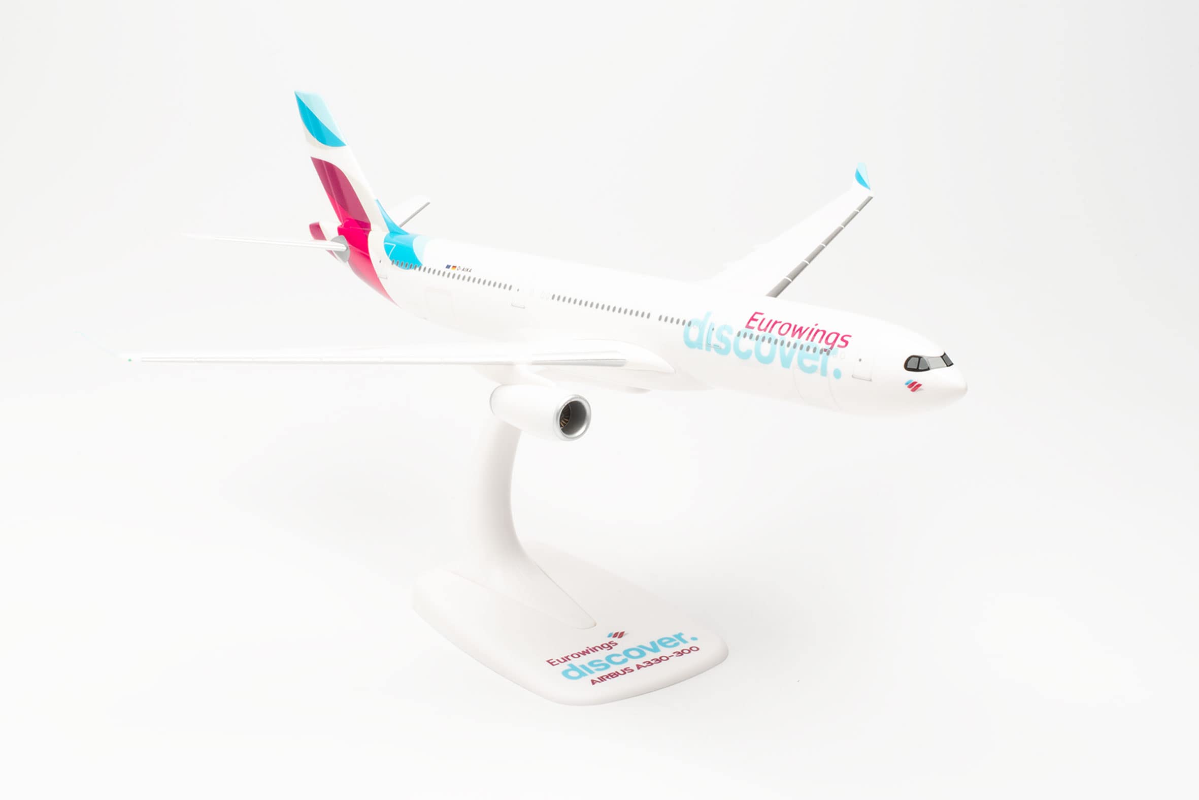 herpa-snapfit-airbus-a330-300-eurowings-discover-d-afyr-1-200-kunststoff image 3