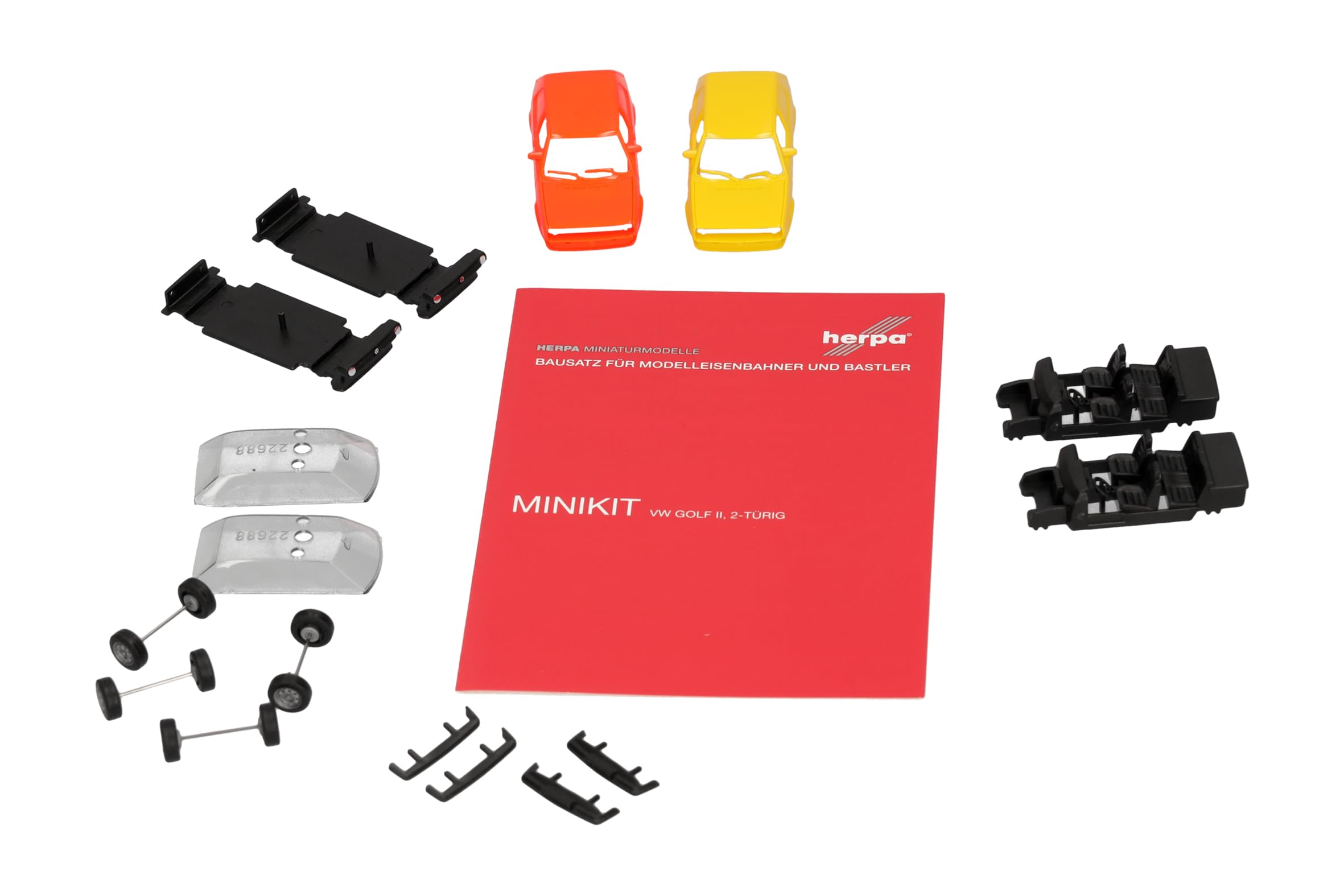 herpa-minikit-vw-golf-ii-kasten-2-st-ck-auto-bausatz-1-87 image 4