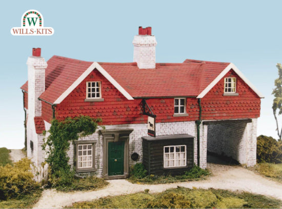 peco-wills-ck13-black-horse-inn-geb-ude-bausatz-oo image 1