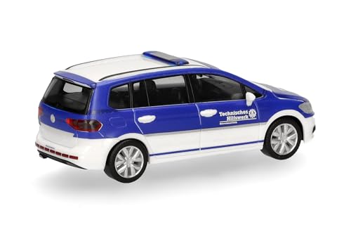 herpa-vw-touran-thw-f-rth-modellauto-1-87-kunststoff image 7
