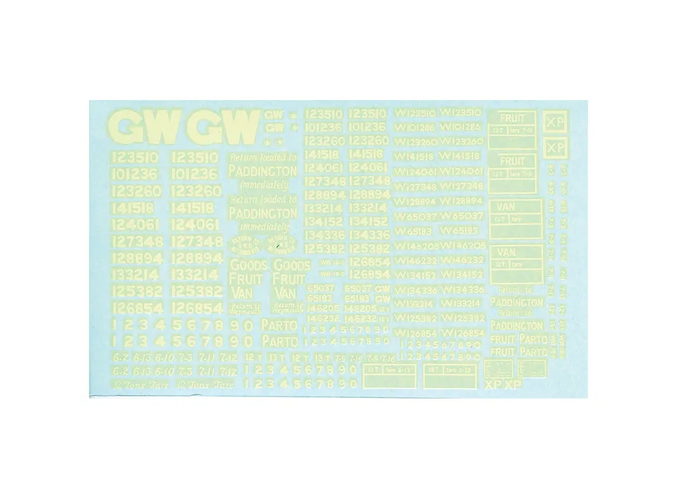 parkside-ps72-abziehbilder-gwr-br-decals-spur-0 image 1
