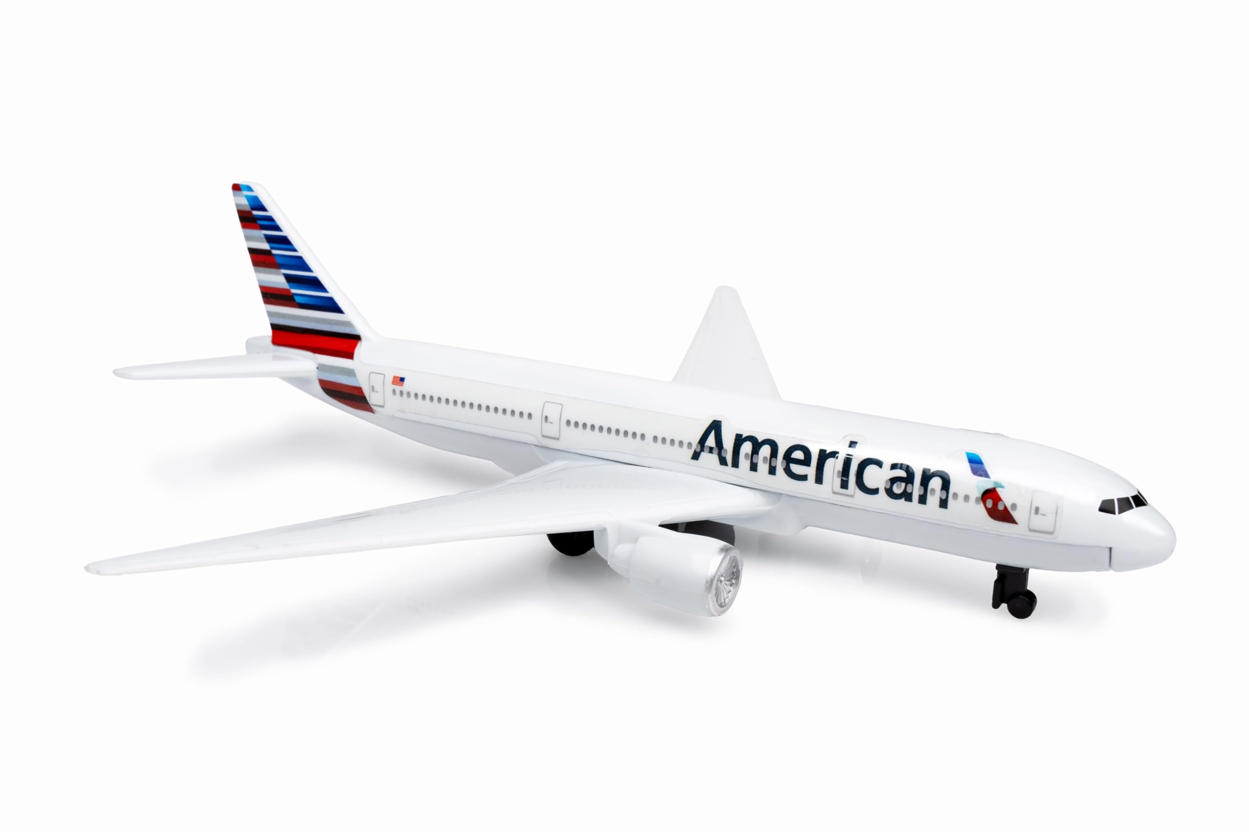 herpa-wings-american-airlines-flugzeug-spielzeugmodell-wei-klein image 6