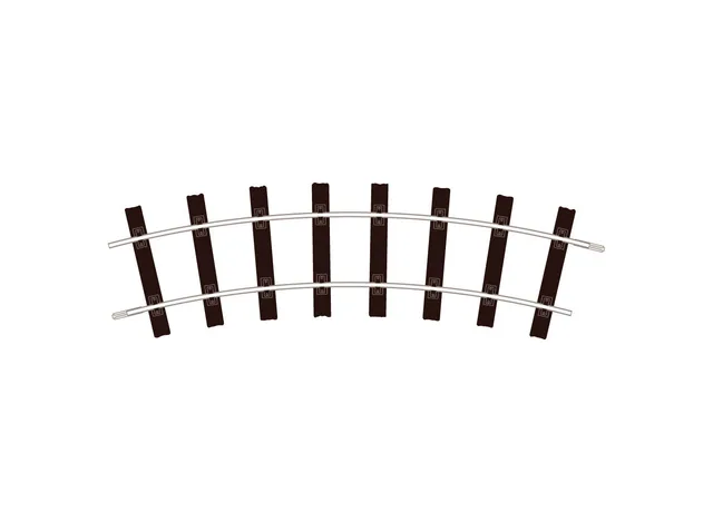 peco-setrack-st905-gebogenes-gleis-g45-600-mm-30-grad image 1