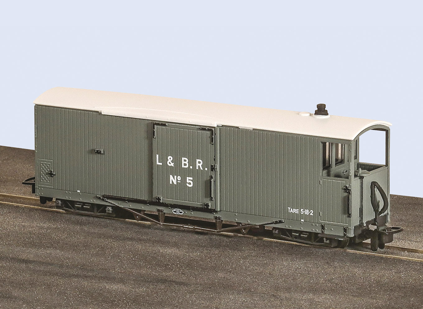 peco-gr240ao-g-terwagen-oo-9-l-b-brake-van-nr-5-8t-drehgestell image 1