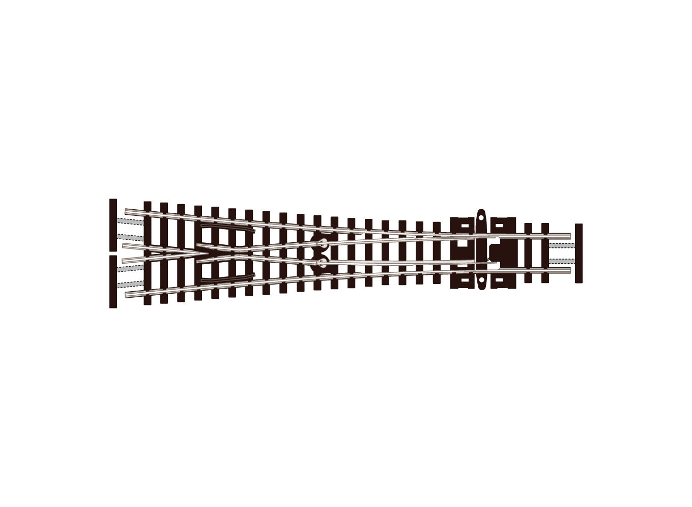 peco-streamline-sle-397f-n-y-weiche-code-55-electrofrog image 1