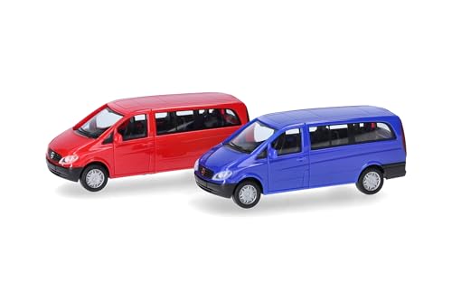 herpa-minikit-mercedes-vito-bus-modellbausatz-1-87-2-st-ck-rot-blau image 7