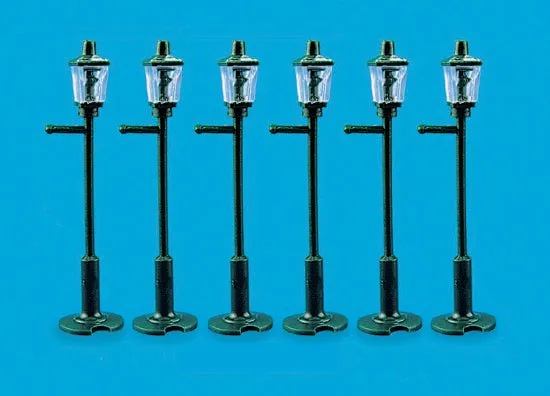 peco-modelscene-5004-gaslaternen-h0-6-st-ck-unbeleuchtet image 1