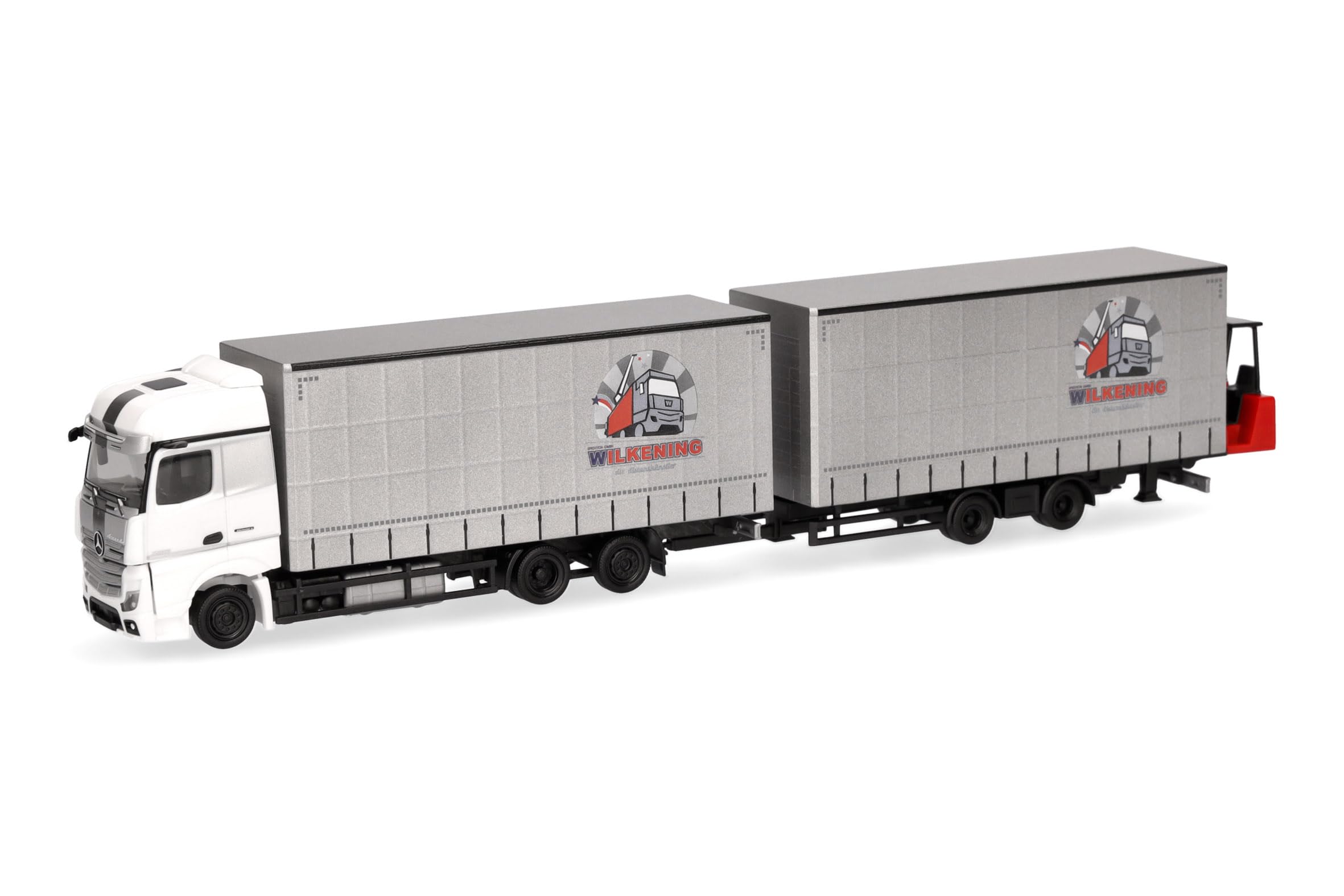 herpa-cars-trucks-mercedes-actros-h-ngerzug-lkw-modell-1-87-gelb image 1
