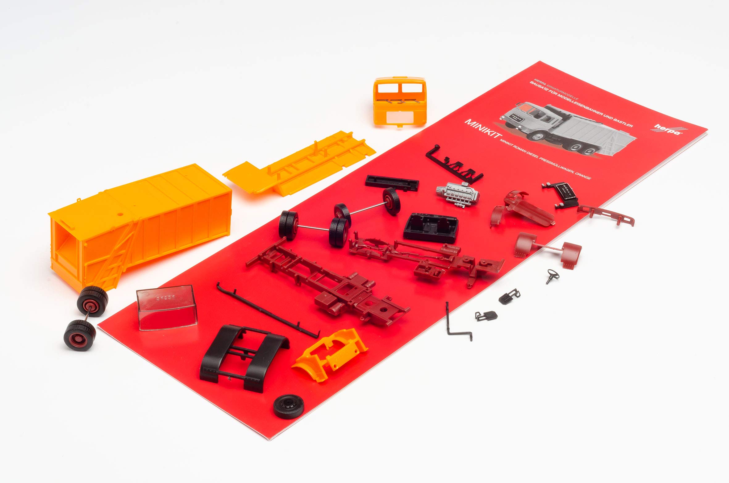 herpa-minikit-013833-roman-diesel-m-llwag-orange image 2