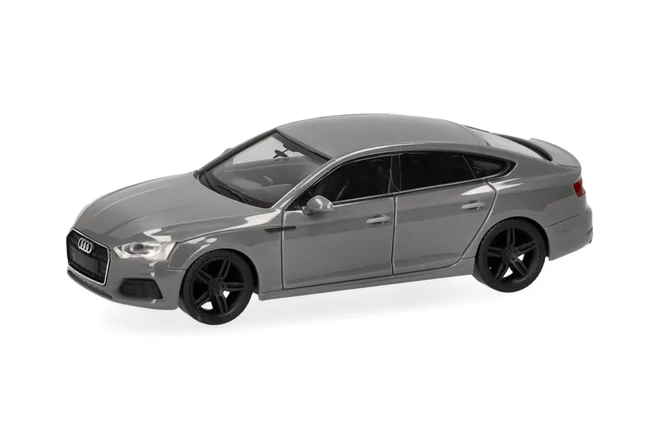 herpa-audi-a5-sportback-modellauto-1-87-nardograu image 1