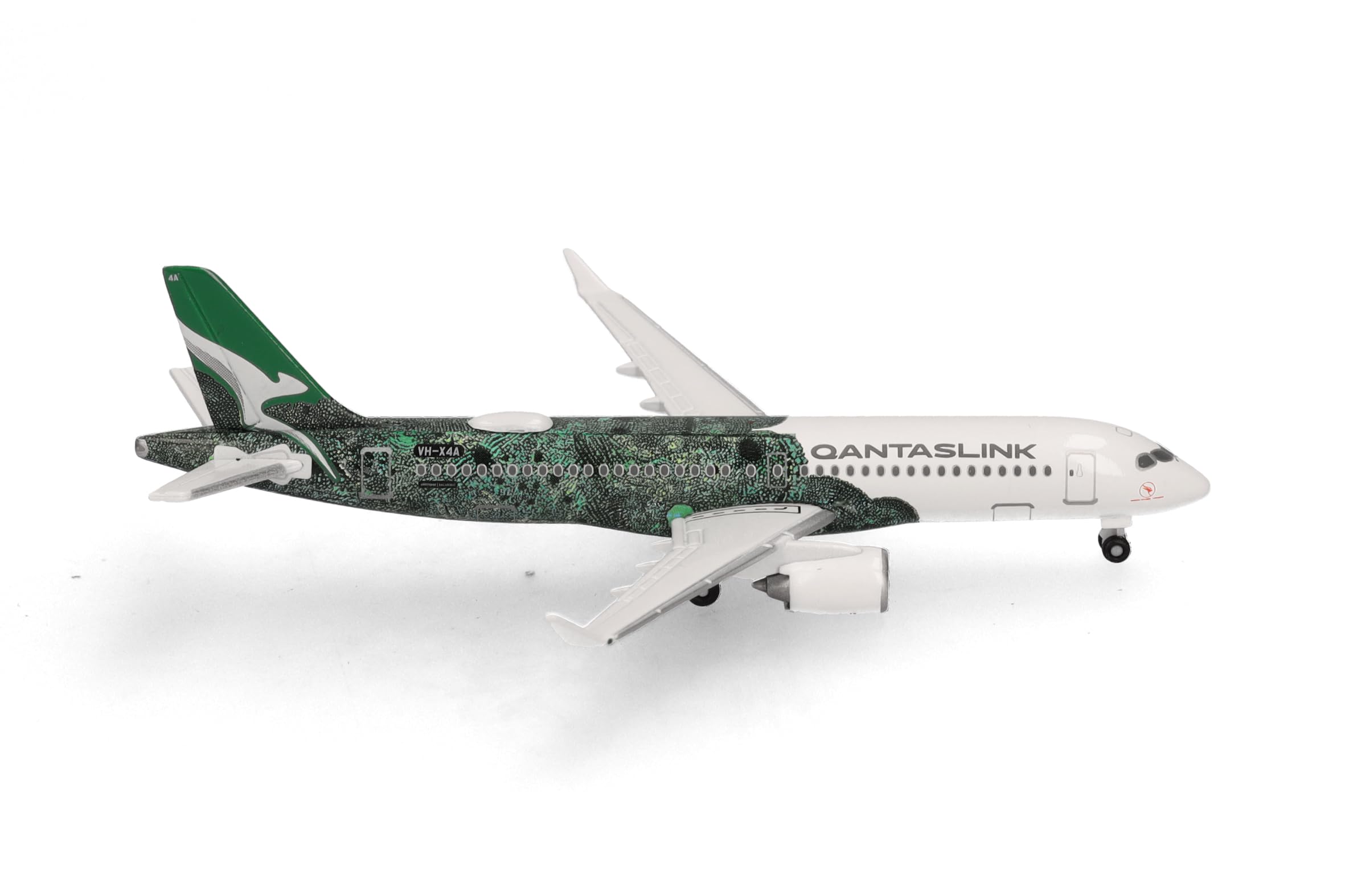 herpa-wings-qantaslink-a220-300-flying-art-flugzeug-1-500-gr-n image 1