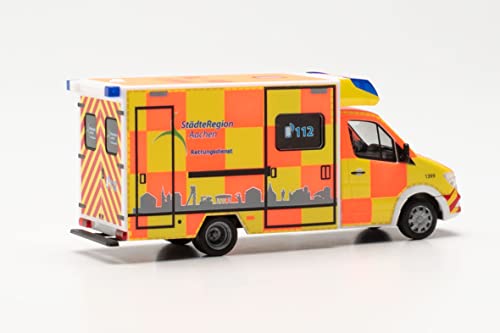 herpa-mercedes-sprinter-fahrtec-rtw-modellauto-1-87-aachen image 7