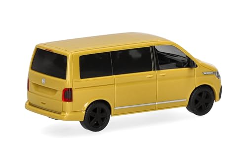 herpa-cars-trucks-vw-t6-1-caravelle-modellauto-1-87-grape-yellow image 7