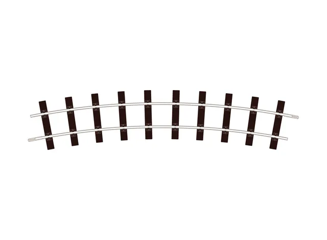 peco-st607-gebogenes-gleis-sm32-radius-2-c200 image 1