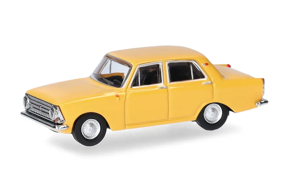 herpa-moskwitsch-408-modellauto-1-120-tt-gelb image 1