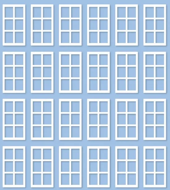 peco-ratio-139-stellwerk-fenster-bausatz-oo-ho-great-western-paar image 1