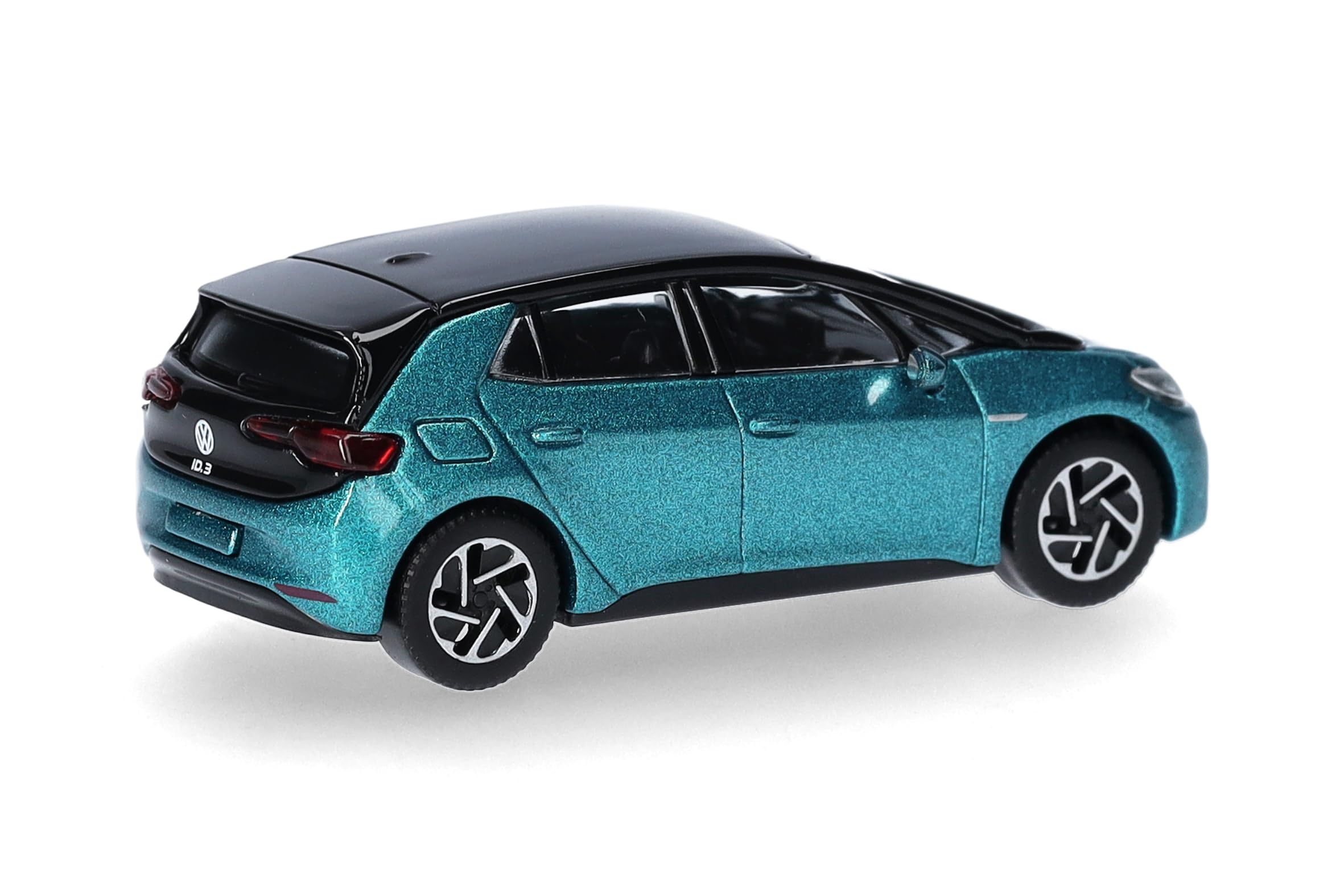 herpa-vw-id-3-makena-t-rkis-modellauto-1-87-dach-schwarz image 2