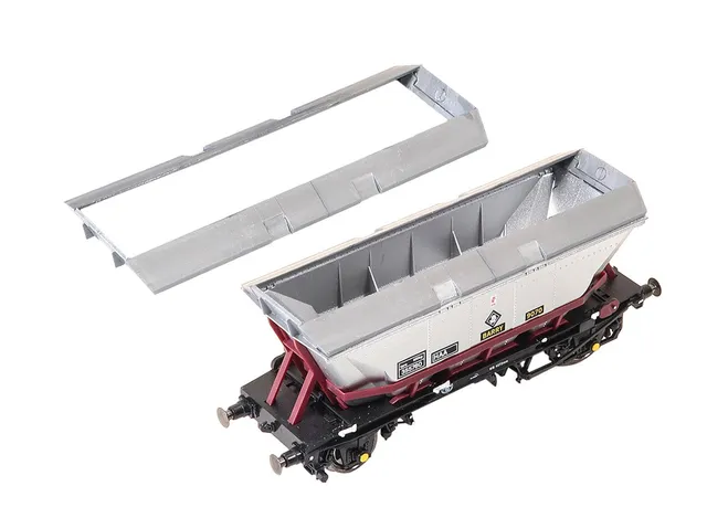 peco-parkside-pa19-mgr-hopper-wagenaufsatz-oo-ho-5er-pack image 1
