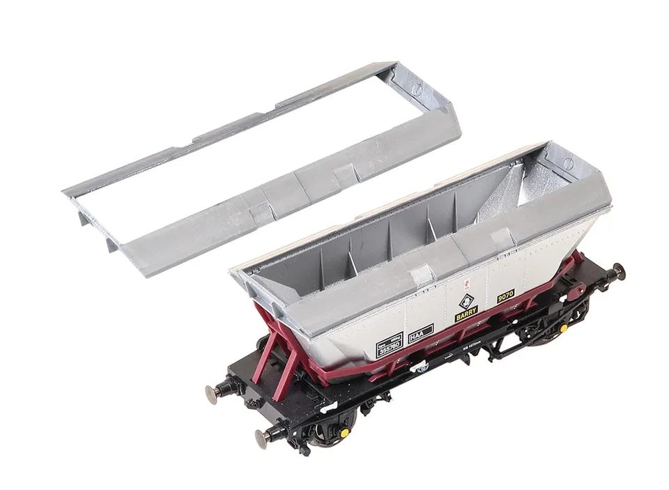 peco-parkside-pa19-mgr-hopper-wagenaufsatz-oo-ho-5er-pack image 1