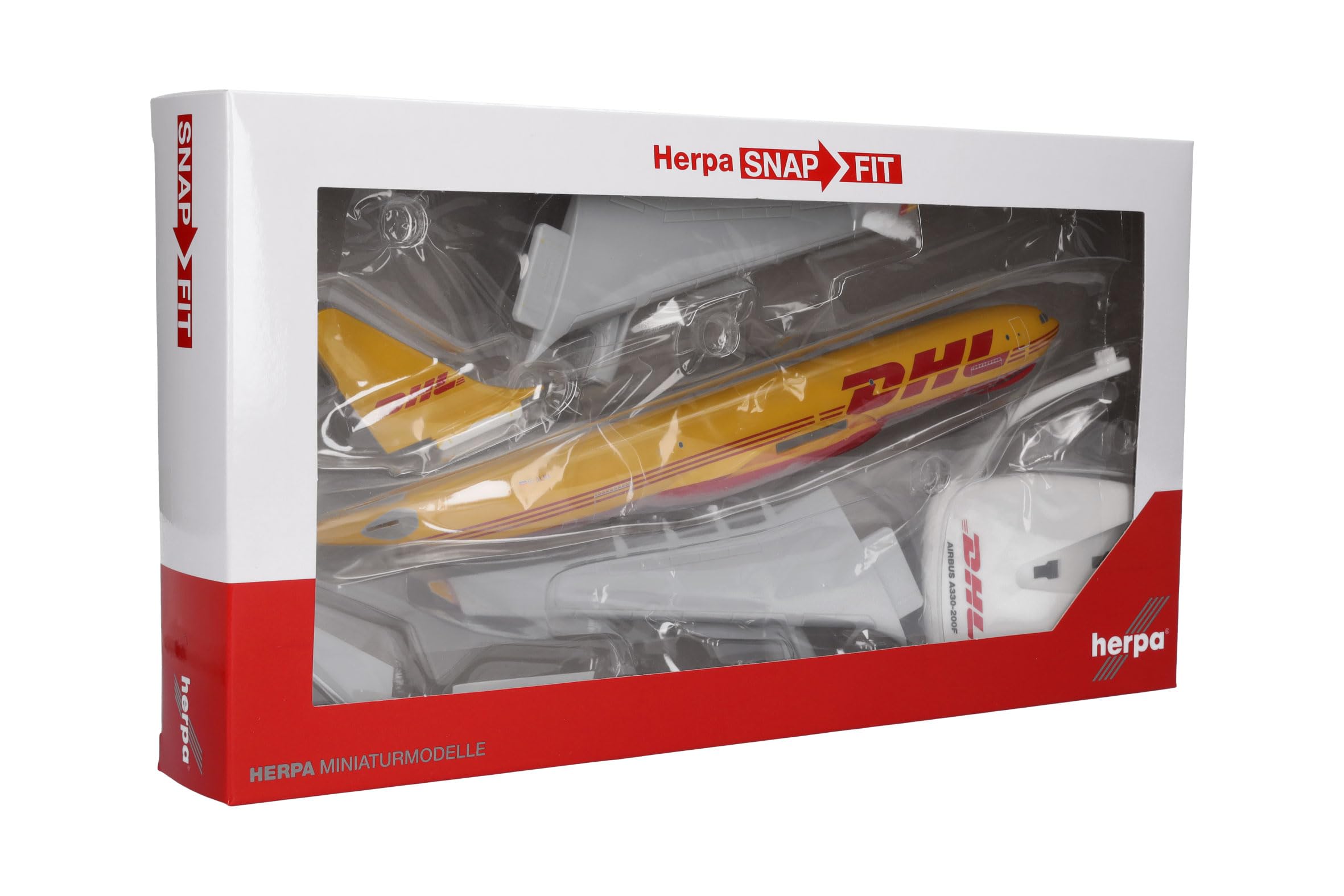 herpa-snapfit-airbus-a330-200f-dhl-flugzeugmodell-1-200 image 5