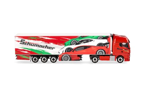 herpa-man-tgx-gx-k-hlkoffer-sattelzug-schumacher-lkw-1-87-rot image 8