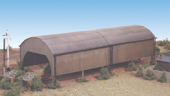 ratio-231-carriage-shed-bausatz-spur-n-2-gleisig image 1