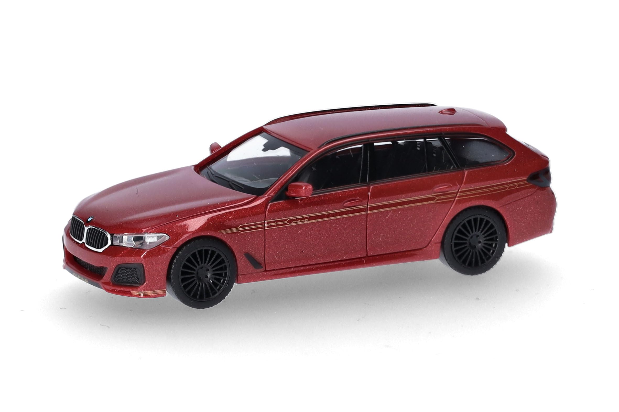 herpa-cars-bmw-alpina-b5-touring-modellauto-1-87-firered image 1