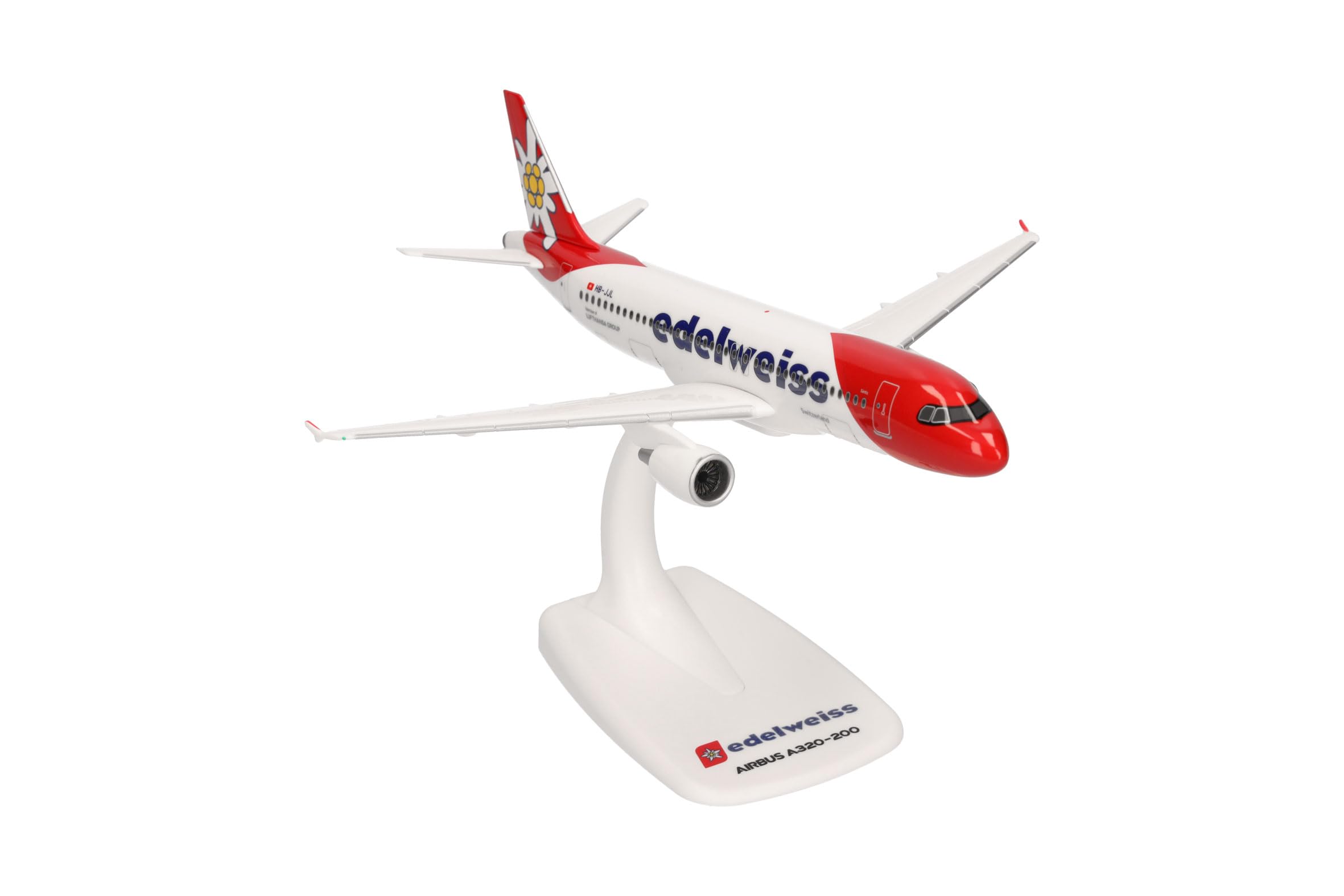 herpa-snapfit-edelweiss-air-a320-flugzeug-1-200-wei image 4