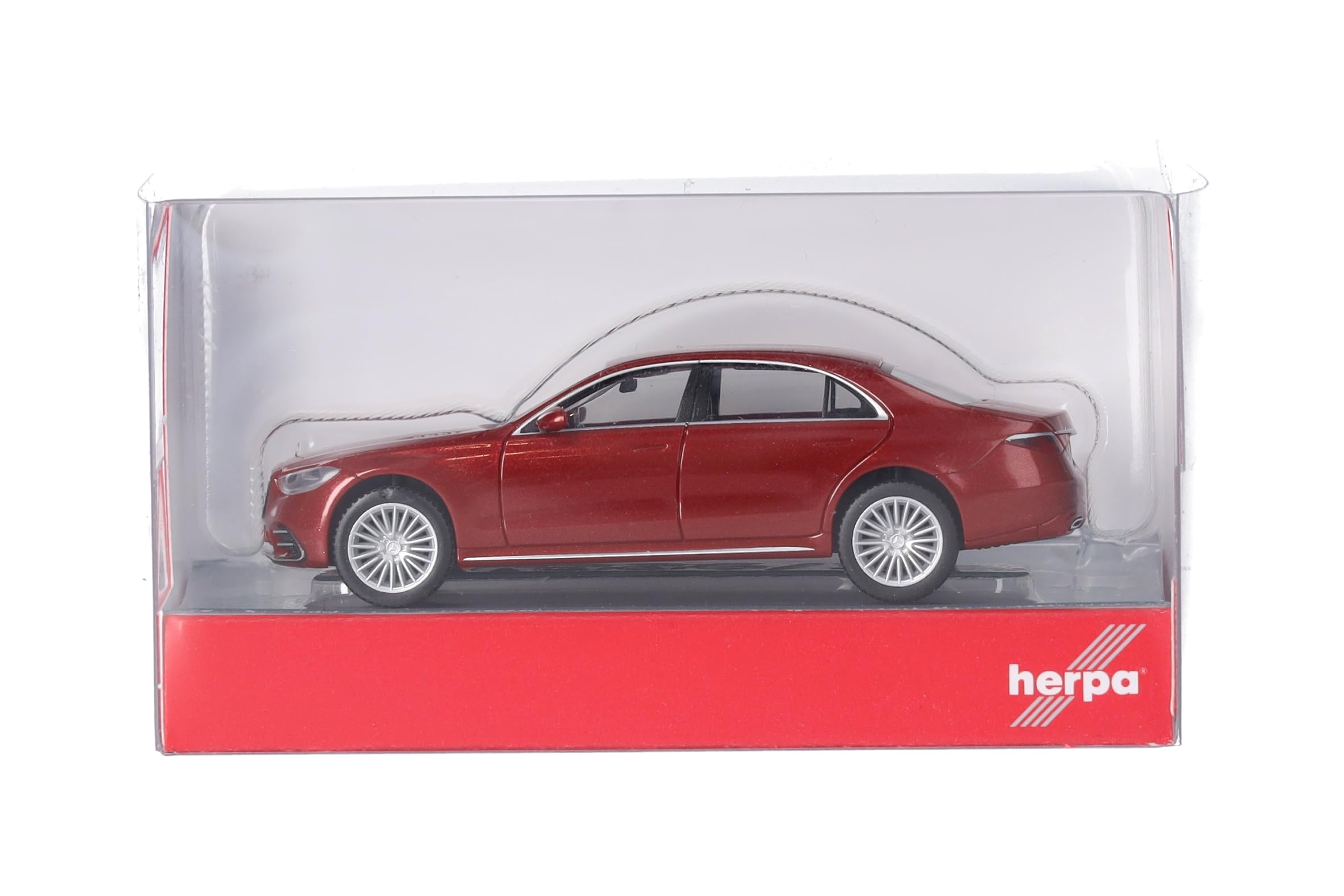 herpa-cars-mercedes-s-klasse-v223-modellauto-1-87-patagonienrot image 4