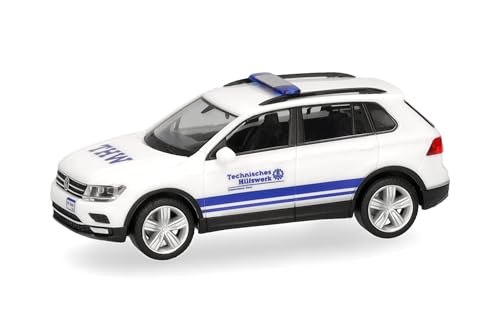 herpa-vw-tiguan-thw-gera-modellauto-1-87-einsatzfahrzeug image 6