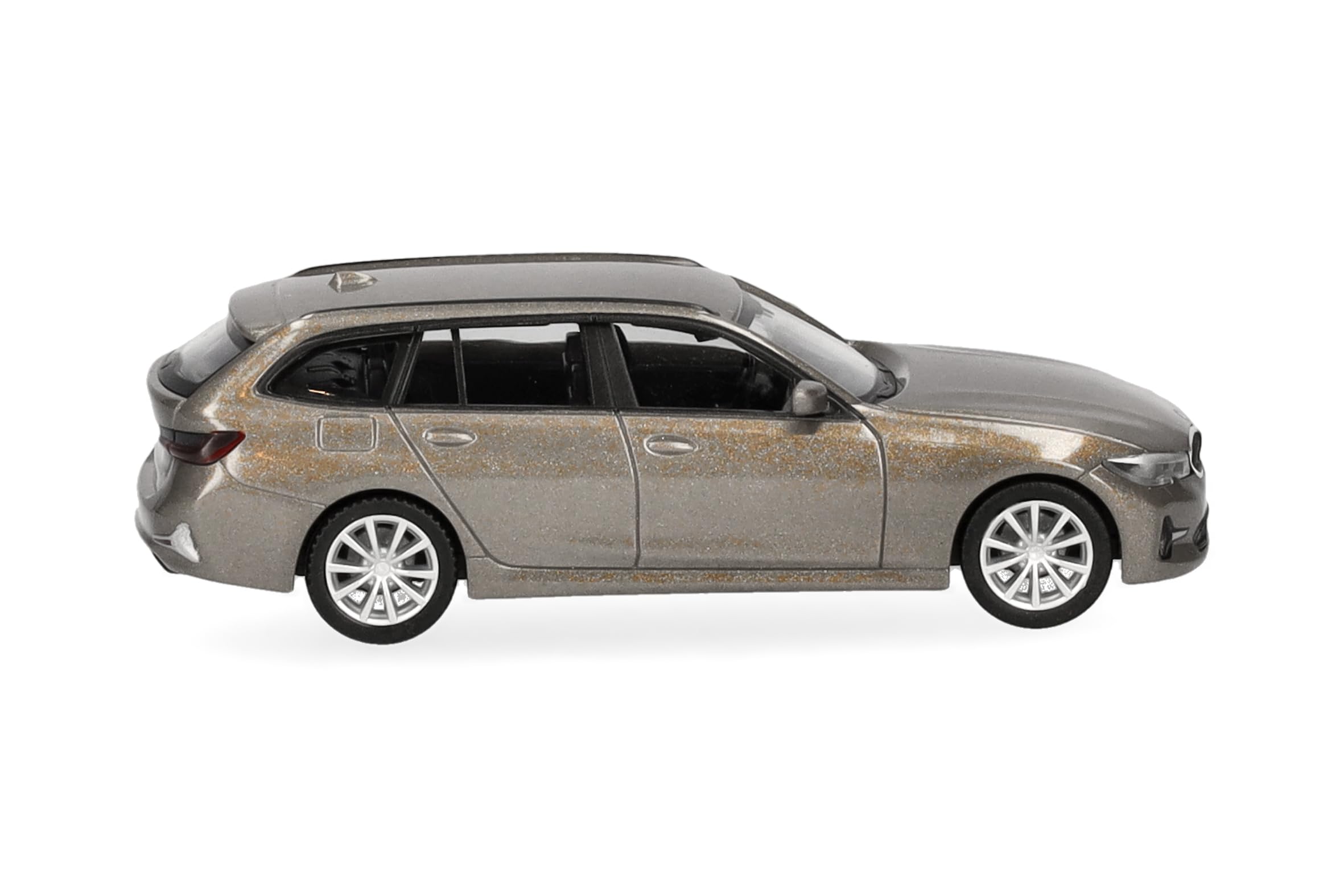 herpa-bmw-3er-touring-modellauto-messing-metallic-1-87 image 3