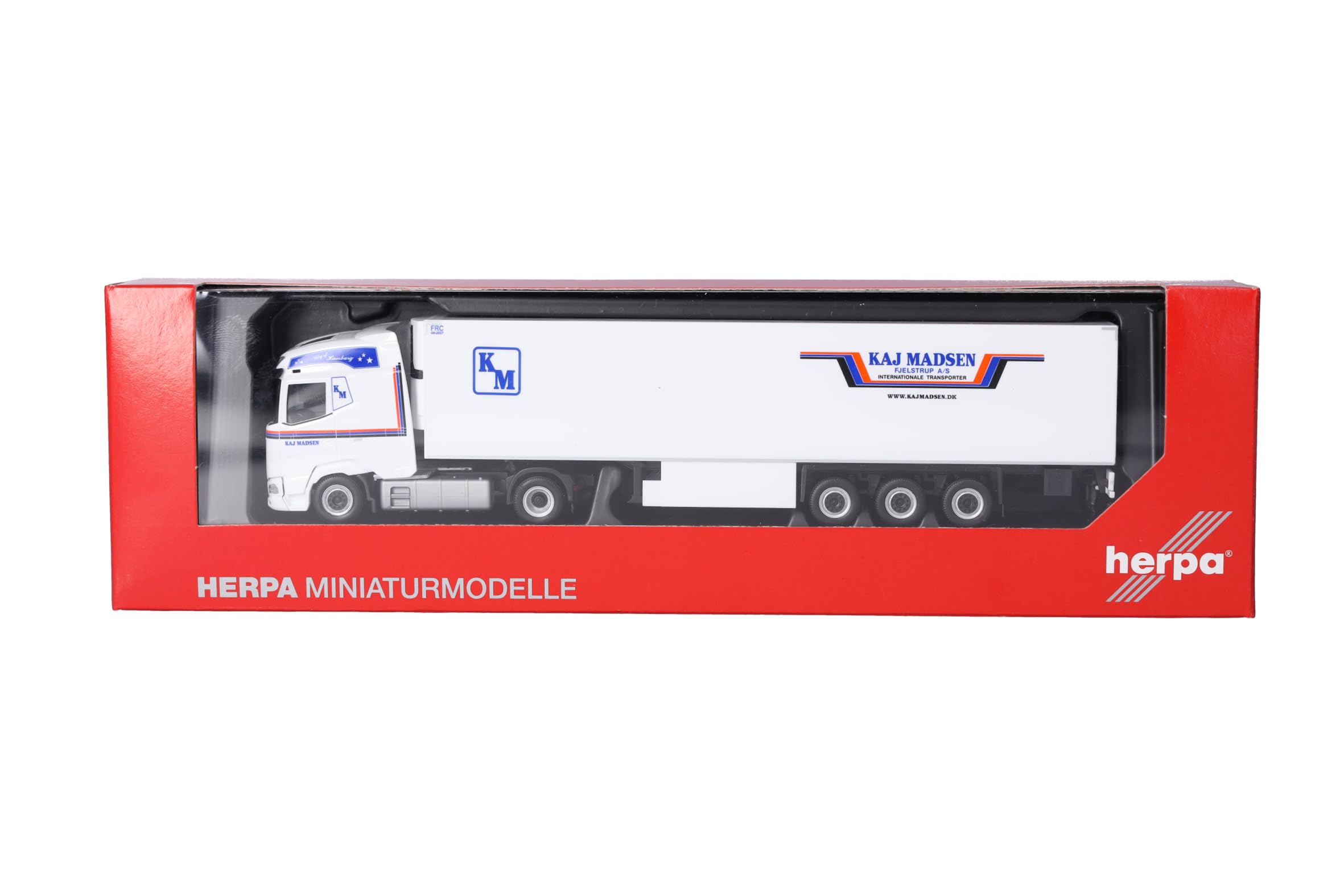 herpa-daf-xg-k-hlkoffer-sattelzug-kaj-madsen-lkw-1-87 image 5