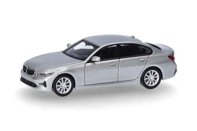 herpa-bmw-3er-limousine-g20-modellauto-1-87-glaciersilber image 1