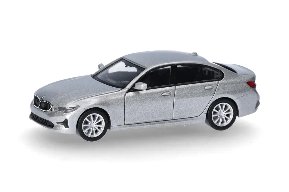 herpa-bmw-3er-limousine-g20-modellauto-1-87-glaciersilber image 1