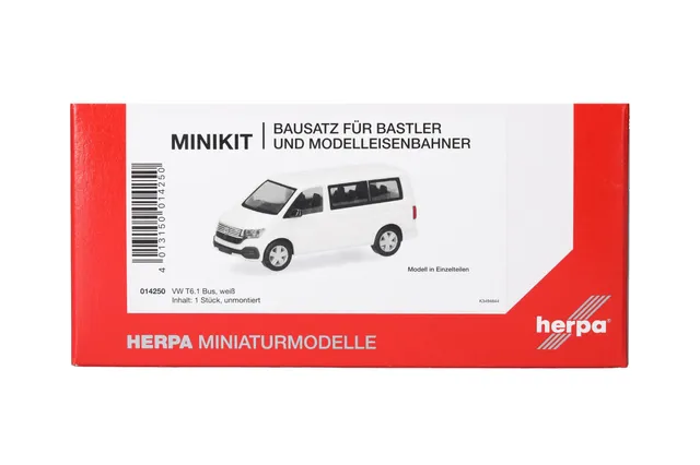 herpa-minikit-vw-t6-1-bus-wei-modellbausatz-1-87 image 1