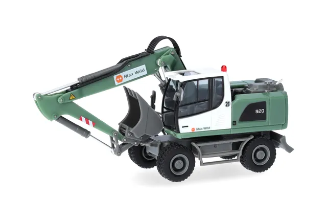 herpa-liebherr-a920-mobilbagger-modell-1-87-max-wild-berkheim image 1