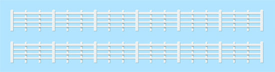 peco-ratio-424-streckenzaun-oo-ho-wei-860-mm image 1