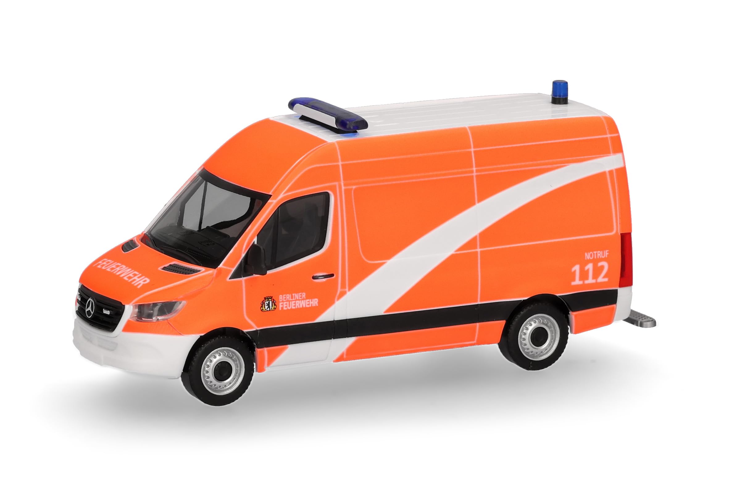 herpa-cars-trucks-mercedes-sprinter-feuerwehr-modellauto-1-87 image 1