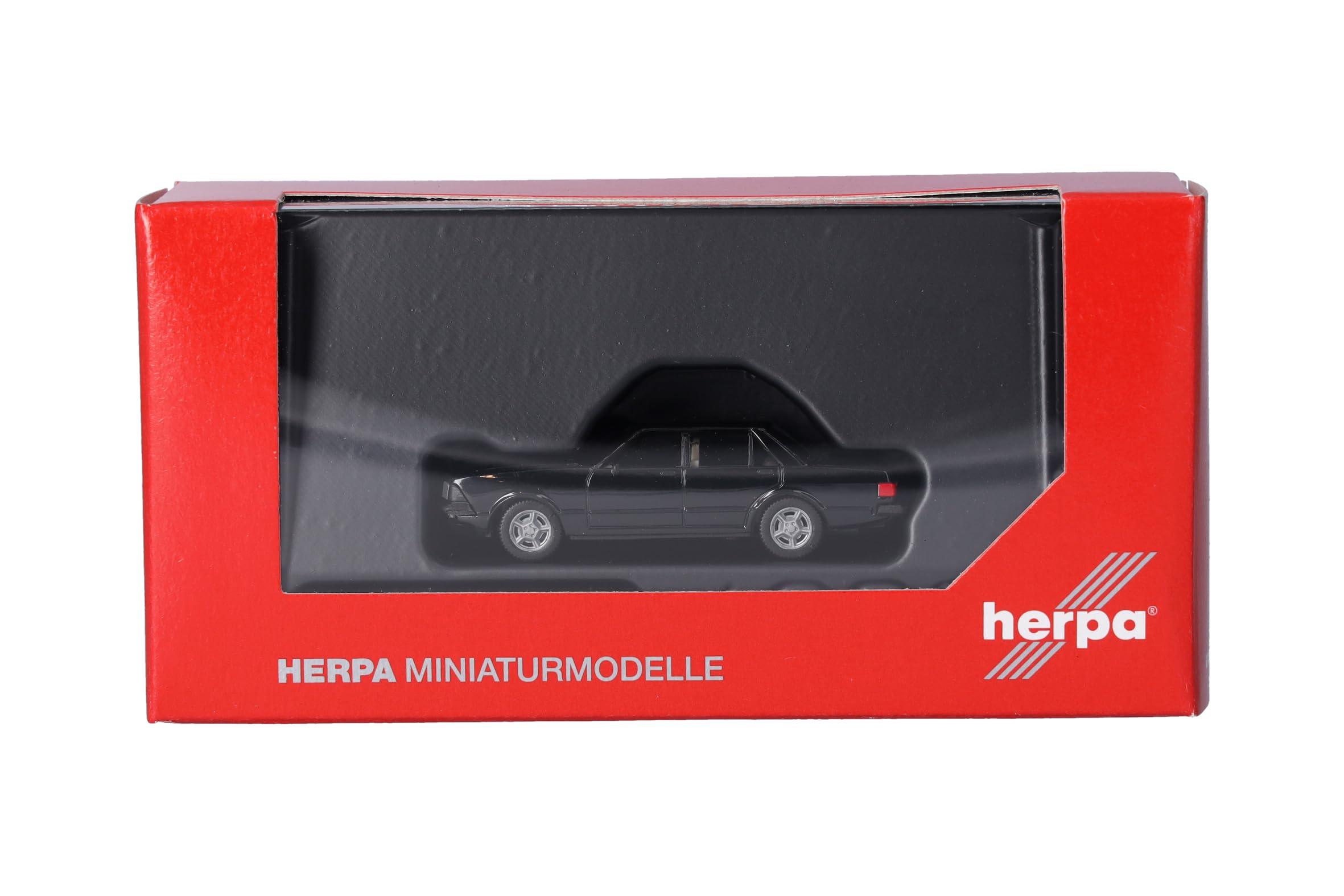 herpa-basic-ford-granada-modellauto-1-87-schwarz-kunststoff image 5