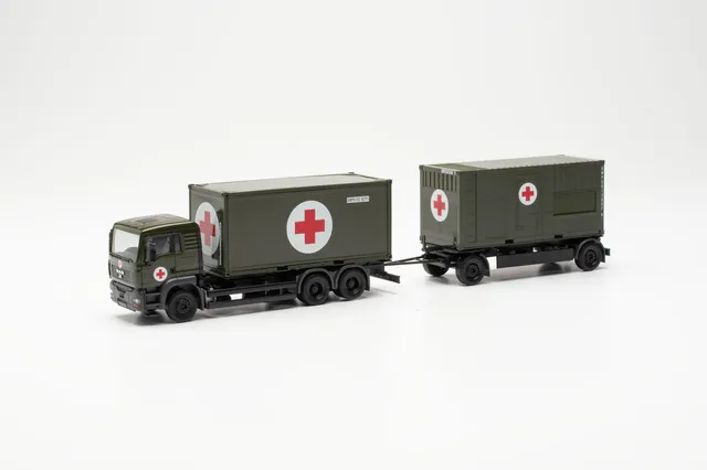 herpa-minitanks-man-tga-l-lkw-modell-1-87-bundeswehr-san-gr-n image 1