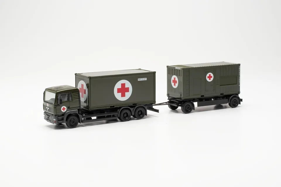 herpa-minitanks-man-tga-l-lkw-modell-1-87-bundeswehr-san-gr-n image 1