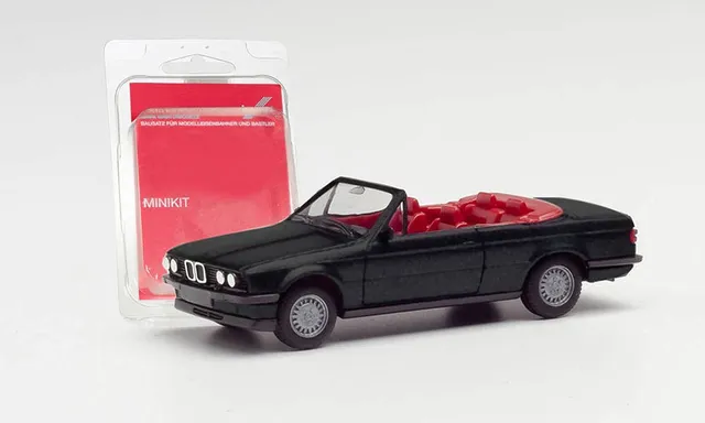 herpa-minikit-bmw-3er-e30-cabrio-modellauto-schwarz image 1