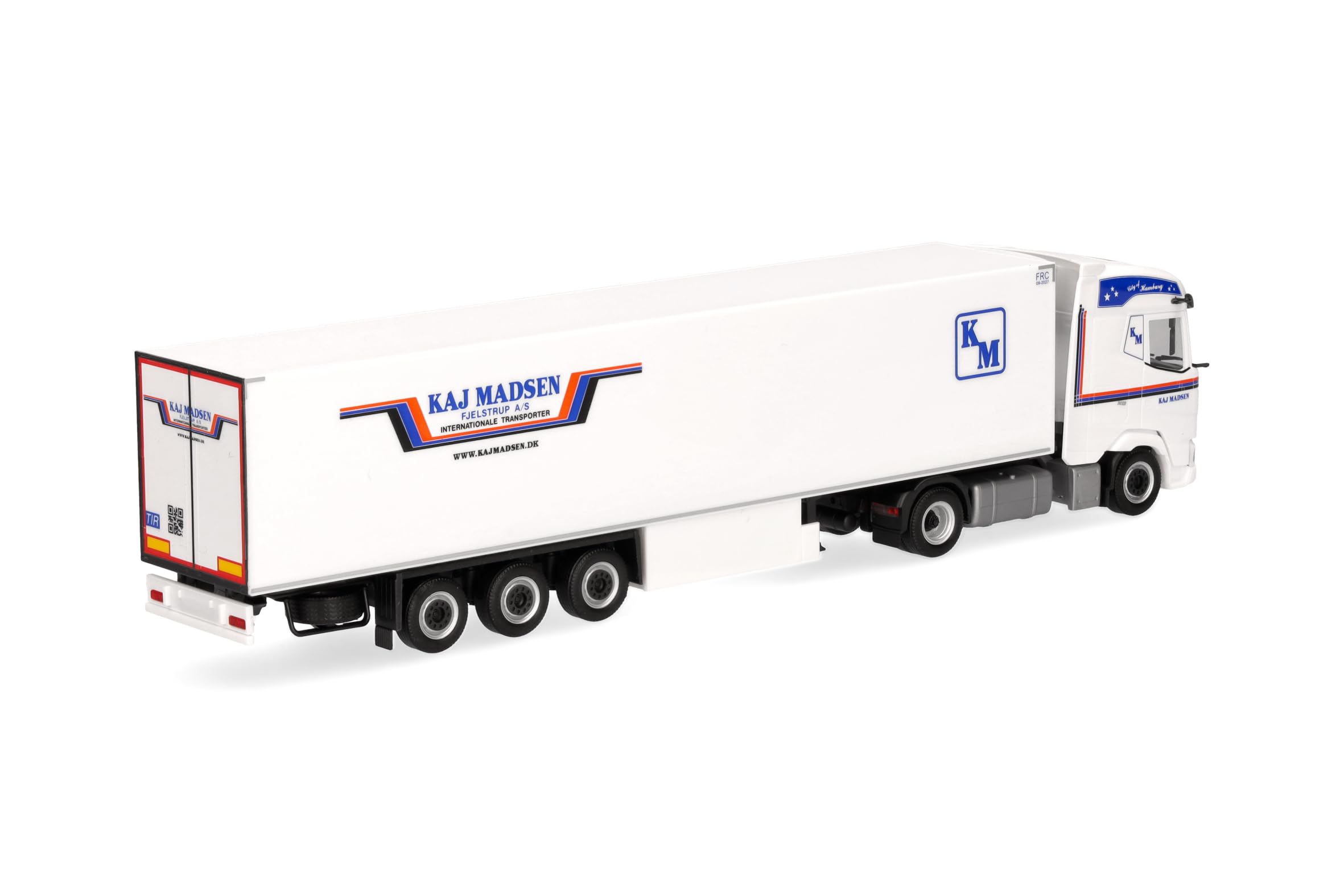 herpa-daf-xg-k-hlkoffer-sattelzug-kaj-madsen-lkw-1-87 image 2