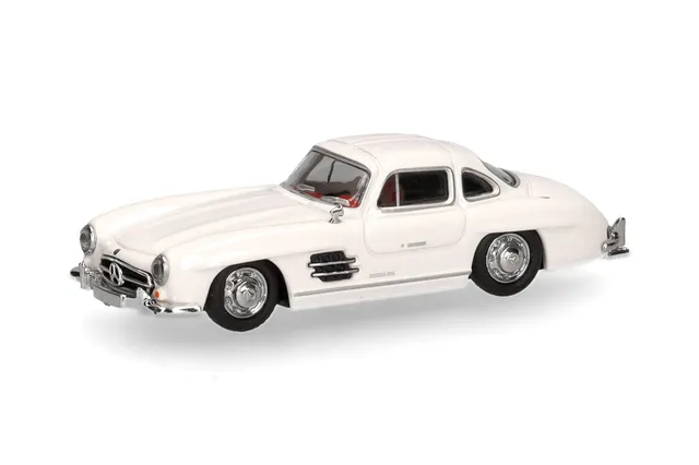 herpa-mercedes-300-sl-fl-gelt-rer-modellauto-1-87-wei image 1