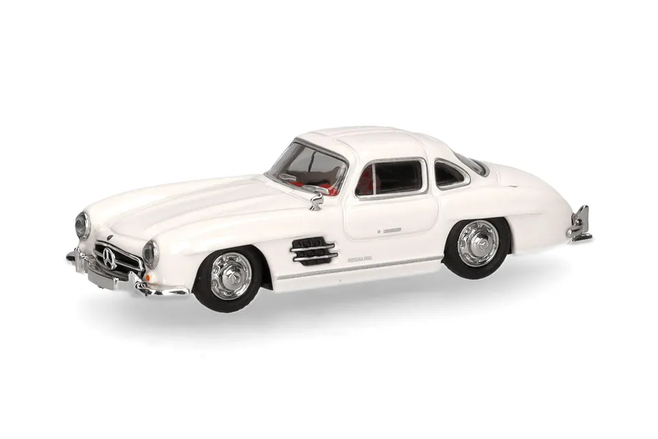 herpa-mercedes-300-sl-fl-gelt-rer-modellauto-1-87-wei image 1