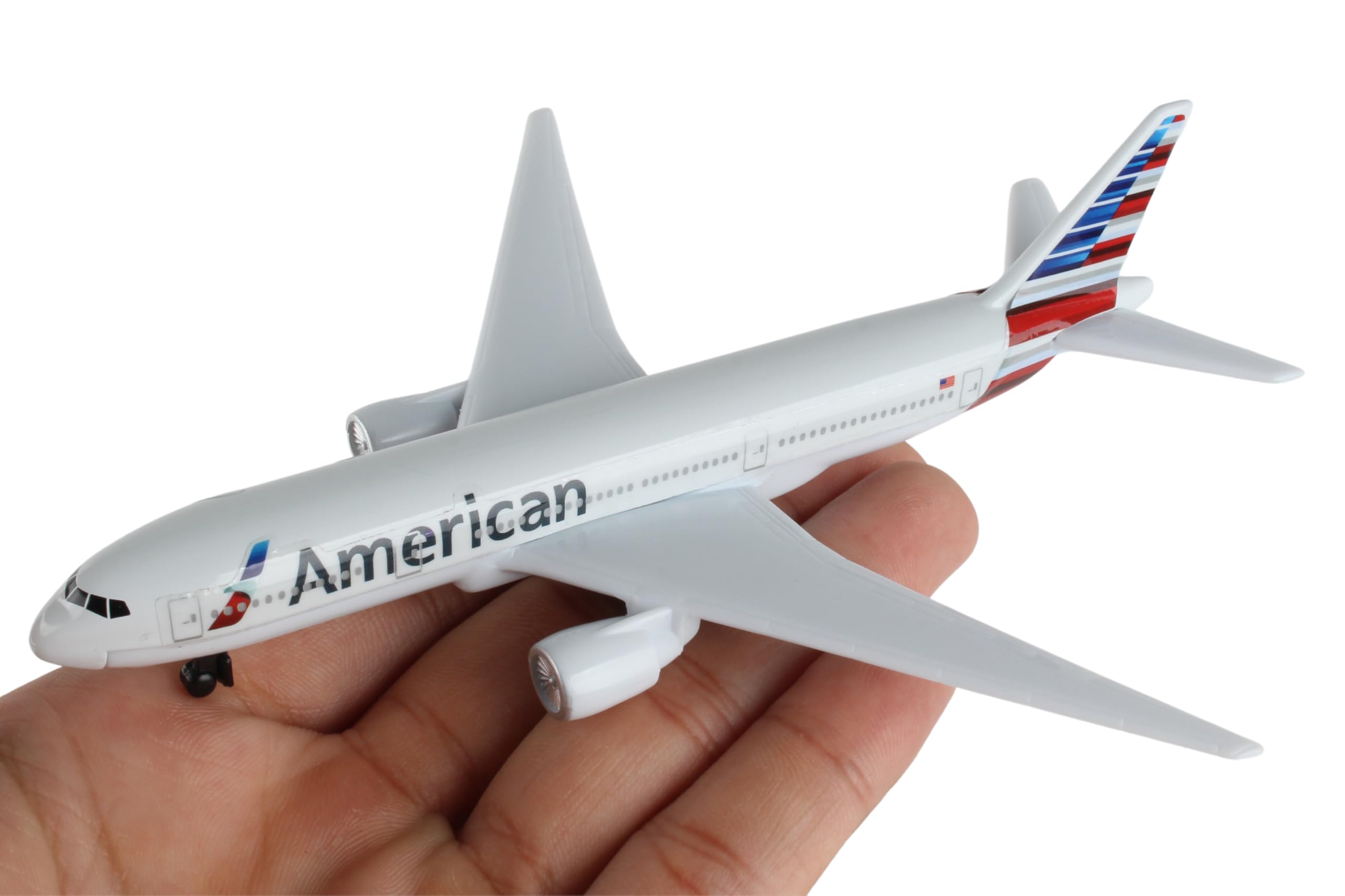 herpa-wings-american-airlines-flugzeug-spielzeugmodell-wei-klein image 3